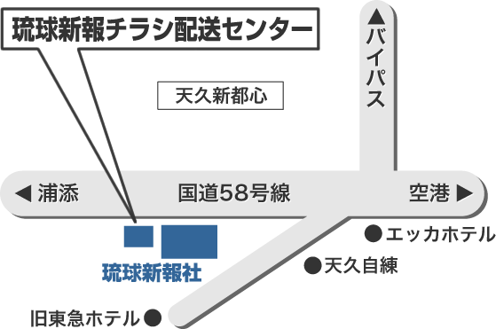 琉球新報チラシ配送センター